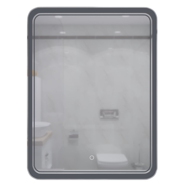 Зеркало MIXLINE &amp;quot;Умберто&amp;quot; 600*800 (ШВ) сенсорный выключатель, светодиодная подсветка - MLZ.Um.6-8.1.2 