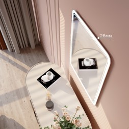 Зеркало MIXLINE "Умберто" 600*800 (ШВ) сенсорный выключатель, светодиодная подсветка - MLZ.Um.6-8.1.2