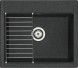 Кухонная мойка AQUATON Делия 60, графит (1A715232LD210)
