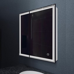 Зеркальный шкаф MIXLINE &amp;quot;Мелис&amp;quot; 700*800 (ШВ) 2 створки,правый,сенсорный выкл, светодиодная подсветка - MLW.Me.7-8.R.1.2 