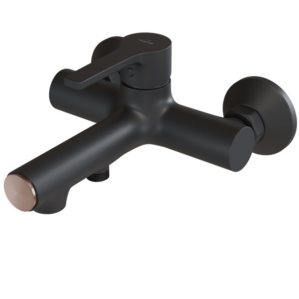 Смеситель для ванны 35k MIXLINE ML23-01 &amp;quot;Round Black&amp;quot; ЧЕРНЫЙ - ML23-01 