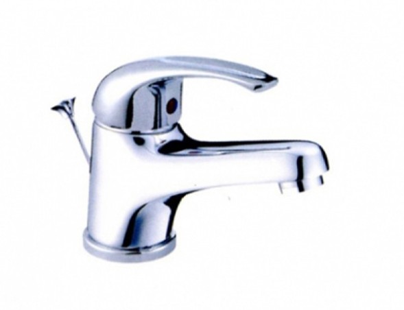 Смеситель для раковины 40к L1029-В Ledeme б/отв, силумин - L1029-B 