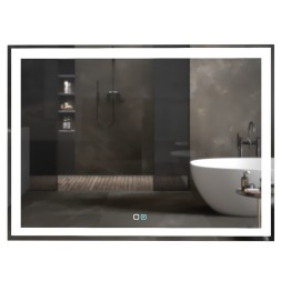 Зеркало MIXLINE &amp;quot;Ливия-2&amp;quot; 800*600 (ШВ) сенсорный выключатель, светодиодная подсветка + подогрев - ФР-00001193 