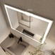 Зеркало MIXLINE &amp;quot;Ливия-2&amp;quot; 800*600 (ШВ) сенсорный выключатель, светодиодная подсветка + подогрев - ФР-00001193 