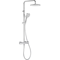 Душевая система с термостатом KLUDI FRESHLINE DUAL SHOWER SYSTEM хром (6709205-00)