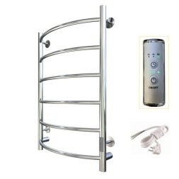 Полотенцесушитель электрический ЛЦ 80х50 6 перекл ДУГА унив (скрыт подкл, таймер,351Вт) ТРУГОР - 00-00031608 