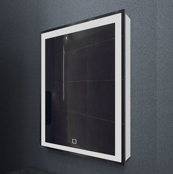 Зеркальный шкаф MIXLINE &amp;quot;Минио&amp;quot; 600*800 (ШВ) левый,сенсорный выкл, светодиодная подсветка - MLW.Mi.6-8.L.1.2 