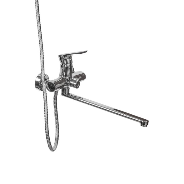 Смеситель для ванны и раковины 35к ПРОФСАН ПСМ-100-2 &amp;quot;ЭЛИТ&amp;quot; эксцентрики &amp;quot;ЕВРО&amp;quot;, ХРОМ - PSM-100-2 