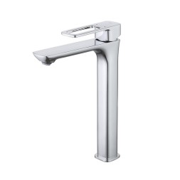 Смеситель для раковины 35к IDDIS SLISB01i01 "Slide" литой, высокий, ХРОМ - SLISB01i01