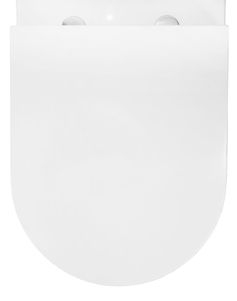 Унитаз - компакт Azario Dante 360х660х805 напольный, безободковый, быстросъемное сиденье микролифт (93589)