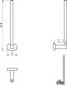 Держатель запасного рулона туалетной бумаги Ravak Chrome CR 420.00 хром (X07P318)
