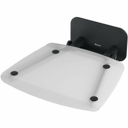 Сиденье для душа Ravak Ovo B II Clear/Black Прозрачное Черное (B8F0000059)