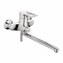 Смеситель для ванны и раковины 40к L2225 Ledeme с отв. див корп L-нос, латунь - L2225 