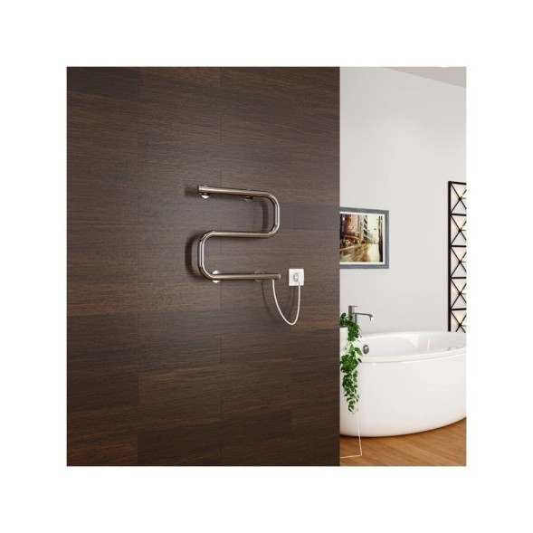 Полотенцесушитель MIXLINE SIMPLE S 40x40 (кнопочный выкл, 100 Вт) - ML-556794 