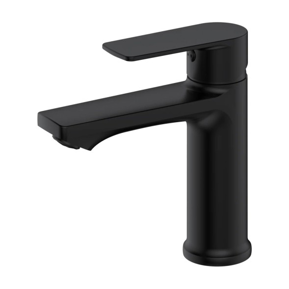 Смеситель для раковины 35к HB10719-7 HAIBA б/отв п/гайку ЧЕРНЫЙ - HB10719-7 