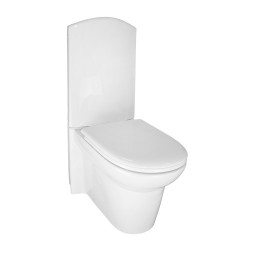 Унитаз-компакт Creo Ceramique LE MANS напольный, скрытый монтаж,  с крышкой микролифт (415х705х950)