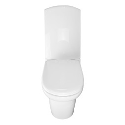 Унитаз-компакт Creo Ceramique LE MANS напольный, скрытый монтаж,  с крышкой микролифт (415х705х950)