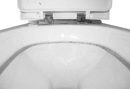 Унитаз-компакт Creo Ceramique LE MANS напольный, скрытый монтаж,  с крышкой микролифт (415х705х950)