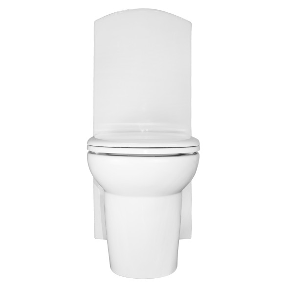 Унитаз-компакт Creo Ceramique LE MANS напольный, скрытый монтаж,  с крышкой микролифт (415х705х950)