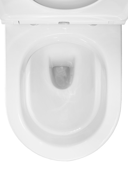 Унитаз-компакт Azario Kano 370х630х800 напольный, безободковый, в комплекте с быстросъемным сиденьем микролифт (93590)