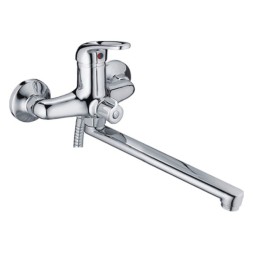 Смеситель для ванны и раковины 35к L2239-B Ledeme с отв L-нос, силумин - L2239-B