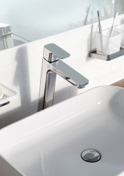 Смеситель для раковины-чаши Ravak 10° Free TD F 015.00 высокий излив, керамический картридж, хром (X070130)