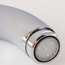 Смеситель для раковины KLUDI BOZZ однорычажный, внешняя монтажная часть, излив 170 мм, хром (382440576)