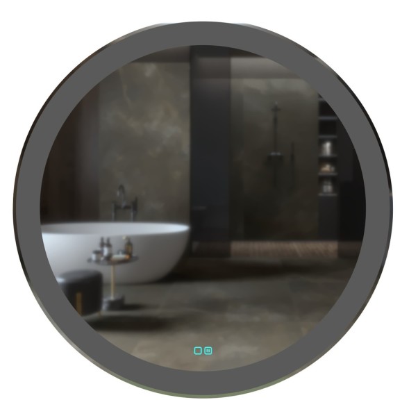 Зеркало MIXLINE &amp;quot;Перла-2&amp;quot; D770 сенсорный выключатель, светодиодная подсветка + подогрев - ФР-00001045 