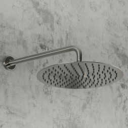 Душевая система 35к G7199-30 GAPPO встраиваемый, лейка "Тропич. душ" нерж. сталь, САТИН - G7199-30