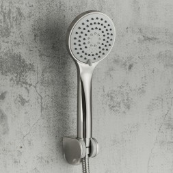 Душевая система 35к G7199-30 GAPPO встраиваемый, лейка "Тропич. душ" нерж. сталь, САТИН - G7199-30