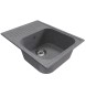 Мойка ML-GM18 КОМФОРТ с крылом, графит (342), 640*490*190мм - 00-00009393 