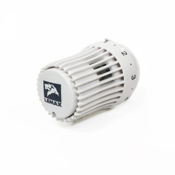 Термоголовка жидкостная Click с гайкой (диап. регул. 6-28) LEMAX ЕТ03 - 206034 