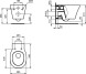 Унитаз подвесной Ideal Standard CONNECT AIR AquaBlade®, глубокий смыв, с крепежом (E005401)