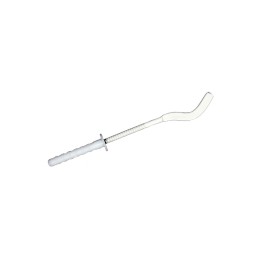 Кронштейн для радиатора с дюбелем анкерный белый 7*180мм - 504332 