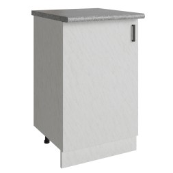 Стол разделочный 50 белый мрамор - 523288 