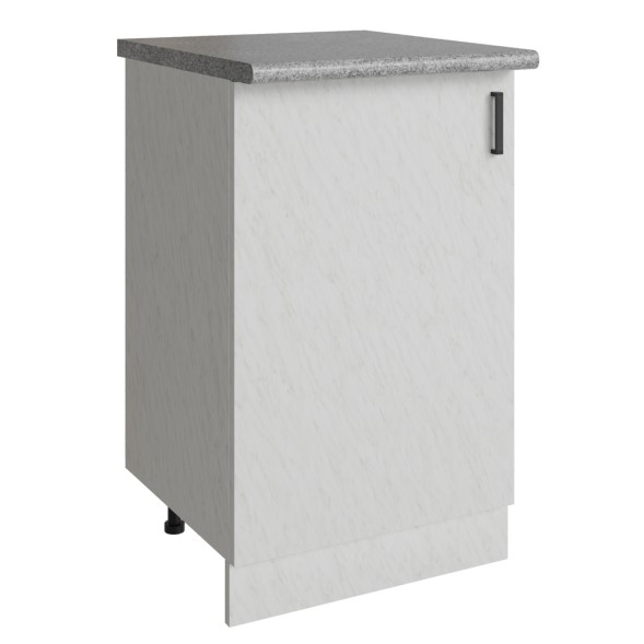 Стол разделочный 50 белый мрамор - 523288 