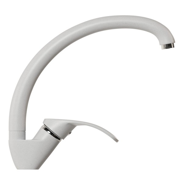 Смеситель для кухни 35к MIXLINE ML-GS02 (341) ультра белый высок. излив - 00-00001749 