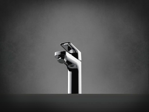 Однорукоятковый смеситель для умывальника Ideal Standard CERAPLAN III SLIM Grande, с металлическим донным клапаном