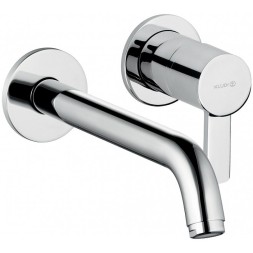 Смеситель для раковины KLUDI ZENTA  внешняя монтажная часть, излив 220 мм, хром (382450575)