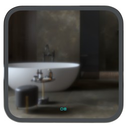 Зеркало MIXLINE &amp;quot;Стив-2&amp;quot; 700*685 (ШВ) сенсорный выключатель, светодиодная подсветка + подогрев - ФР-00001755 