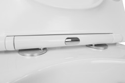 Унитаз подвесной Azario Grado 370х490х360 безободковый, с быстросъемным сидением микролифт (AZ-0046)