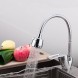 Смеситель для кухни 40к F43701-B FRAP бок.ручка (гибкий излив, п/гайку, хром, силумин) - F43701-B 