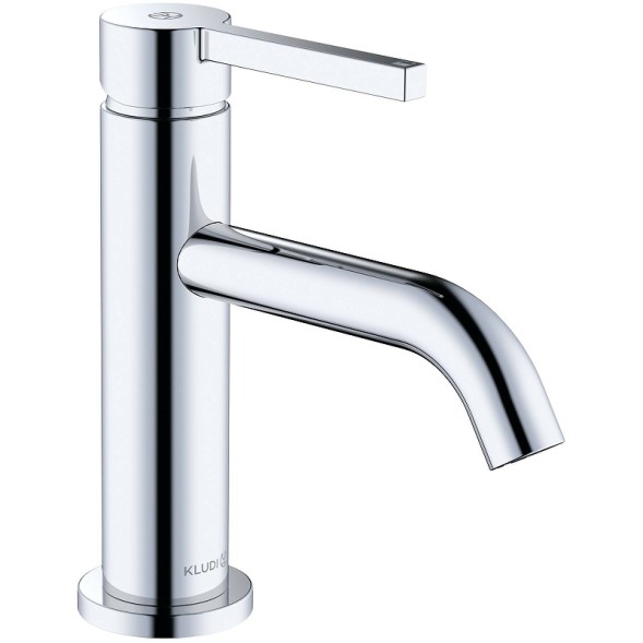 Смеситель для раковины Kludi Nova Fonte Pura с донным клапаном, керамический картридж, хром (202660515)