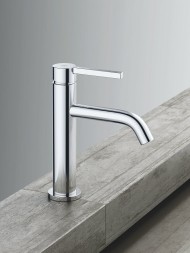 Смеситель для раковины Kludi Nova Fonte Pura с донным клапаном, керамический картридж, хром (202660515)