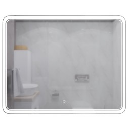 Зеркало MIXLINE "Умберто" 1000*800 (ШВ) сенсорный выключатель, светодиодная подсветка - MLZ.Um.10-8.1.2