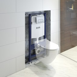 Комплект системы инсталляции IDDIS &amp;quot;Optima Home&amp;quot; OPH00GCi32K с кнопкой ХРОМ - OPH00GCi32K 