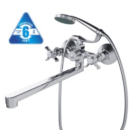 Смеситель для ванны и раковины 1/2 кер. MIXLINE ML30-02 "Classic" - ML30-02