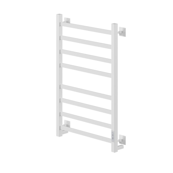 Полотенцесушитель MIXLINE TRIUMPH  80х50 (таймер, 415 Вт, 8 перекладин) электрический БЕЛЫЙ - ML-556381 