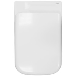 Унитаз подвесной Azario Pavia 550х350х375 безободковый, с сидением микролифт (AZ-2005)