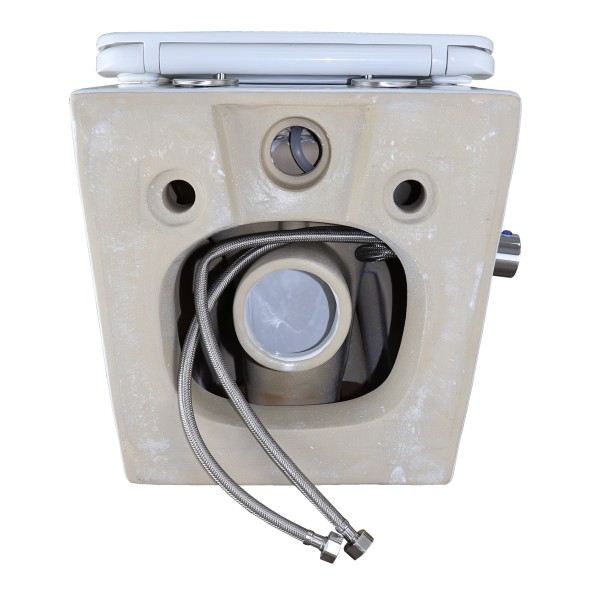 Унитаз подвесной Azario Hugo 350х480х363 c функцией биде, безободковый, с быстросъемным сиденьем микролифт (AZ-10007)